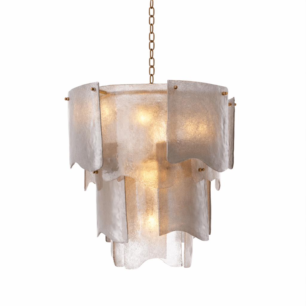 Liora Melted Murano Glass Chandelier
