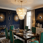 Liora Melted Murano Glass Chandelier