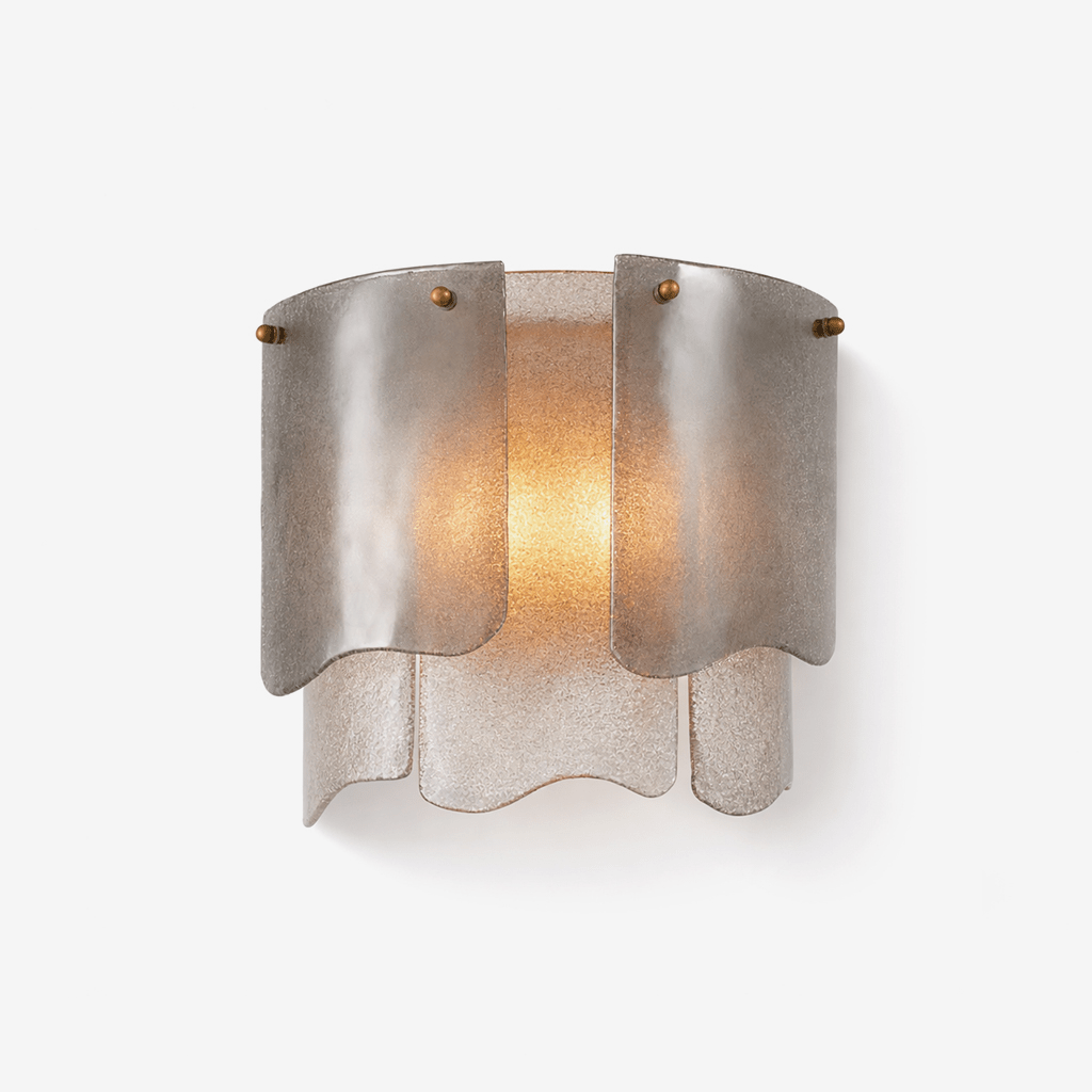 Liora Melted Murano Glass Wall Lamp