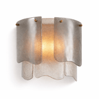 Liora Melted Murano Glass Wall Lamp