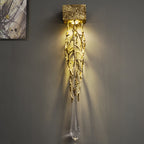 Liquid Drop Branch Wall Lamp by Bling Lighting Studio