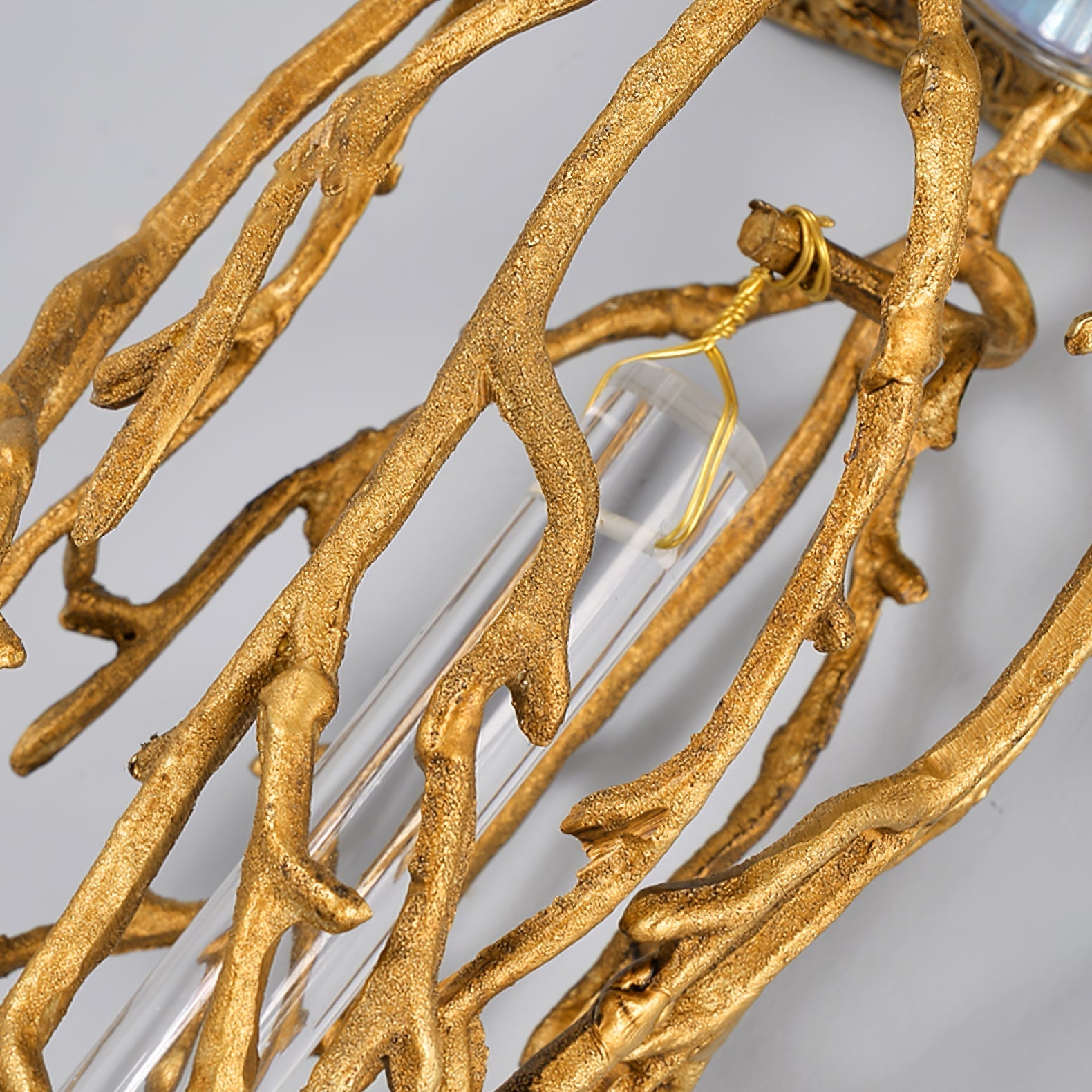 Liquid Drop Branch Wall Lamp by Bling Lighting Studio