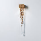 Liquid Drop Branch Wall Lamp by Bling Lighting Studio