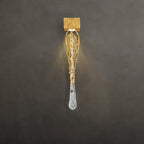 Liquid Drop Branch Wall Lamp by Bling Lighting Studio