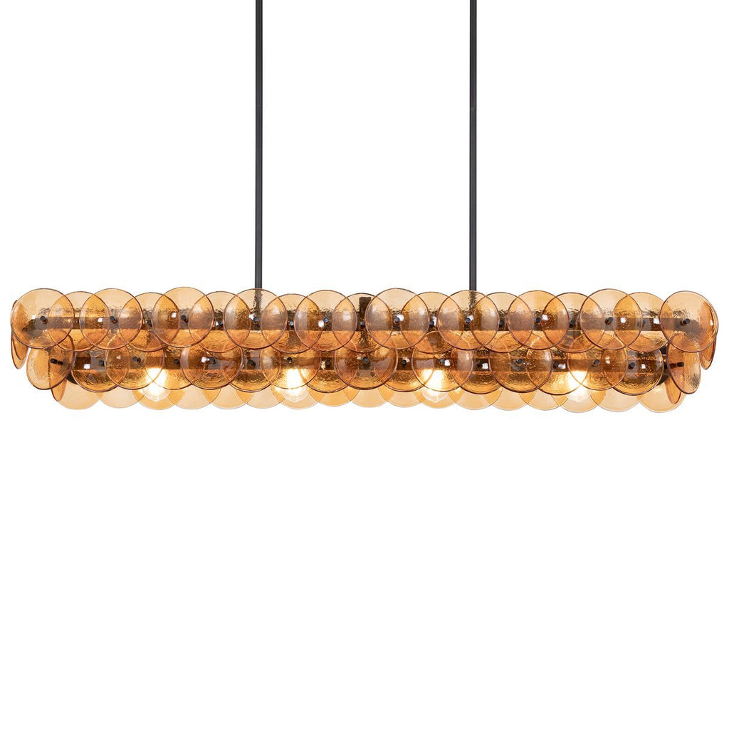 Loren Linear Glass Chandelier