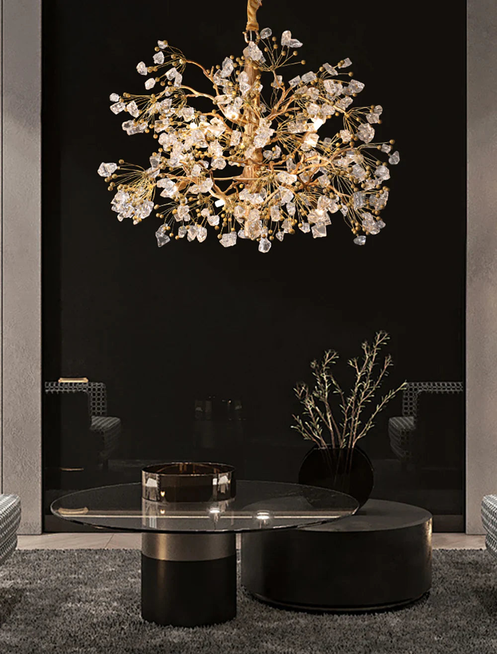 Lorna Berry Branch Shape Glass Chandelier product image