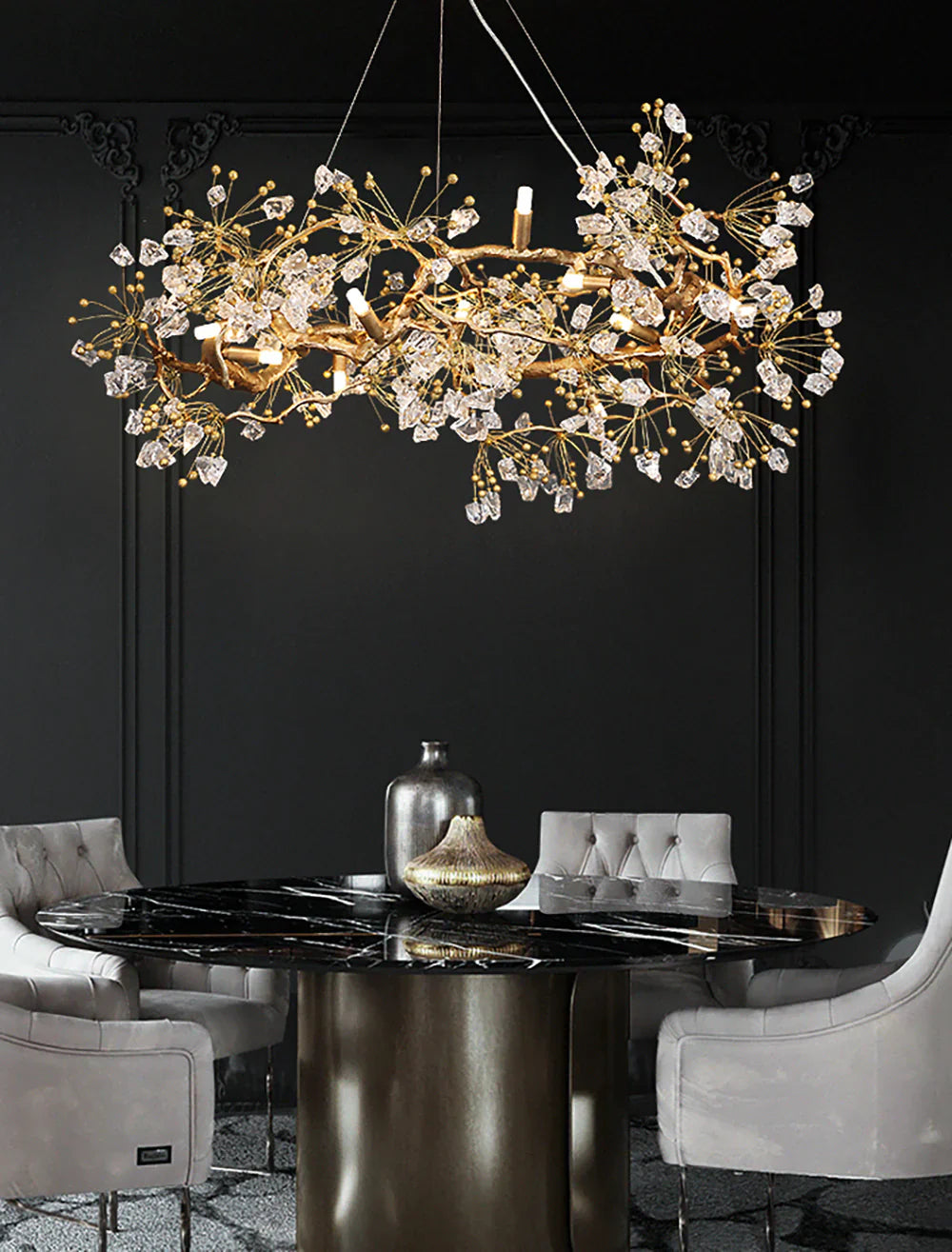 Lorna Berry Branch Shape Glass Chandelier product image
