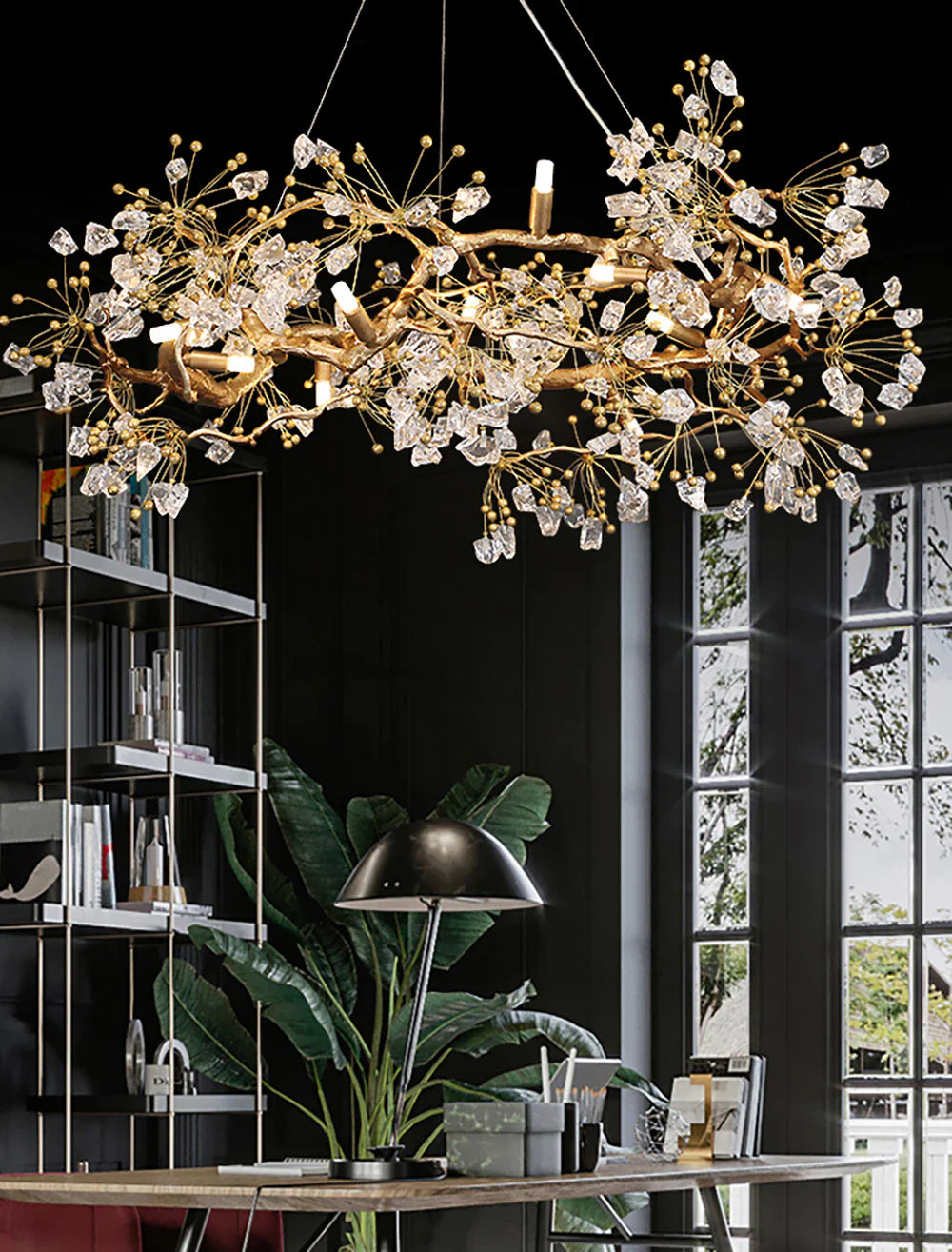 Lorna Berry Branch Shape Glass Chandelier product image
