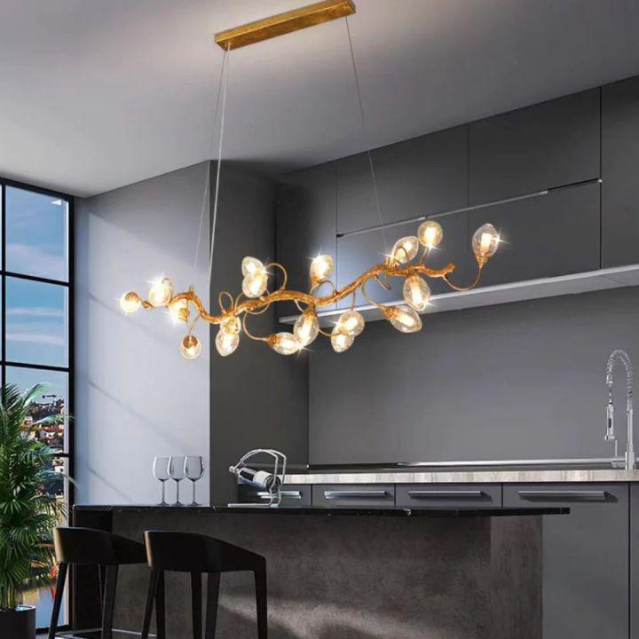 Levi Brass Branch Chandelier for Staircase product image