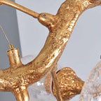 Levi Luxury Brass Branch Chandelier by Bling Lighting Studio