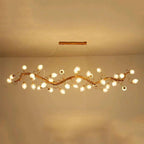 Levi Luxury Brass Branch Chandelier by Bling Lighting Studio