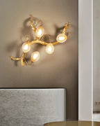 Lotus Brass Branch Wall Lamp additional product view