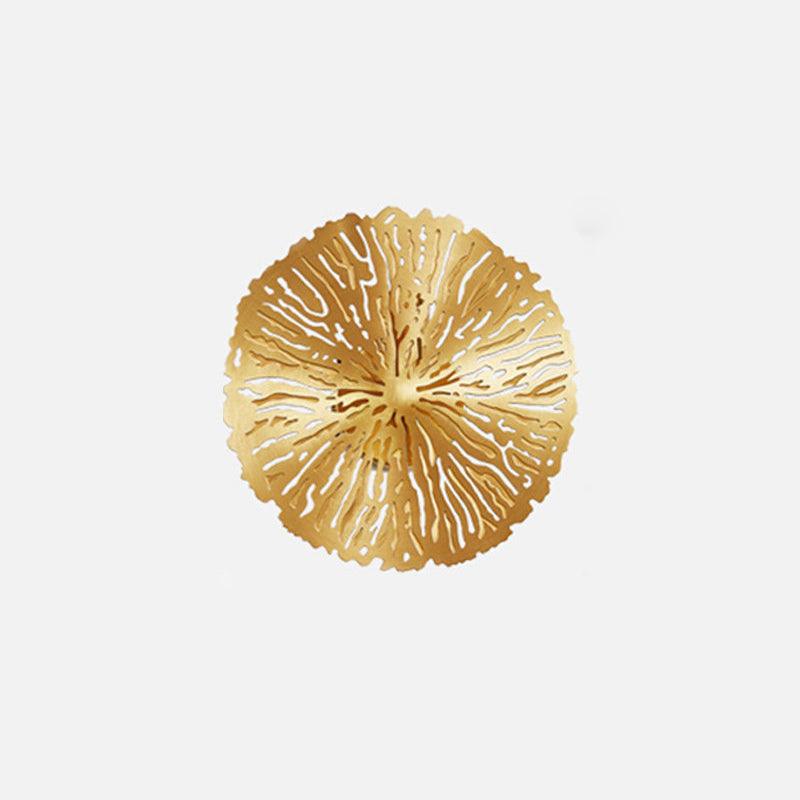 Lotus Leaf Branch Wall Sconce by Bling Lighting Studio