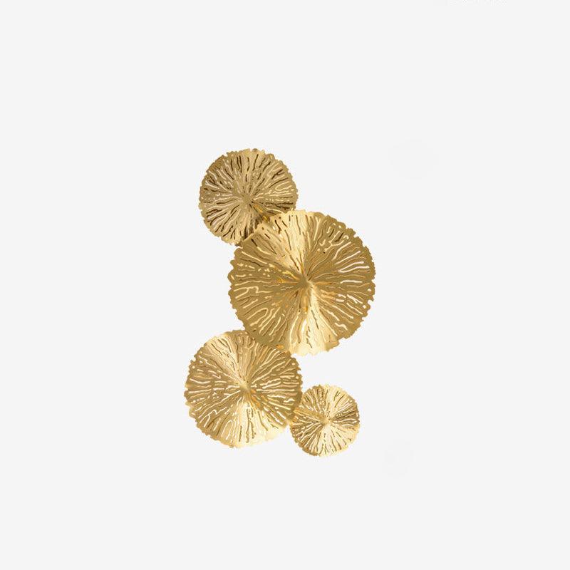 Lotus Leaf Branch Wall Sconce by Bling Lighting Studio
