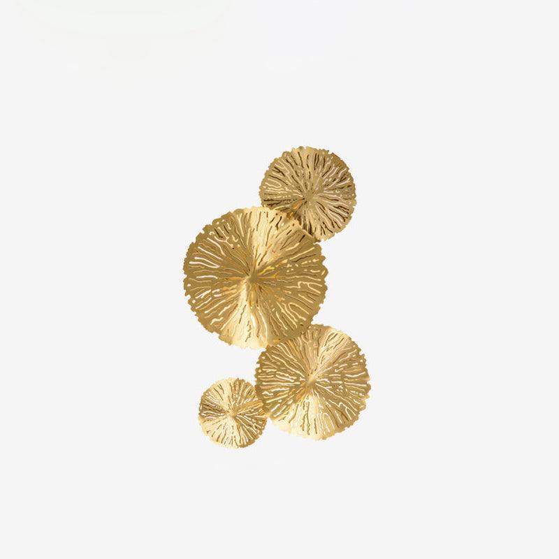 Lotus Leaf Branch Wall Sconce by Bling Lighting Studio