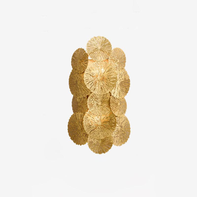 Lotus Leaf Branch Wall Sconce by Bling Lighting Studio