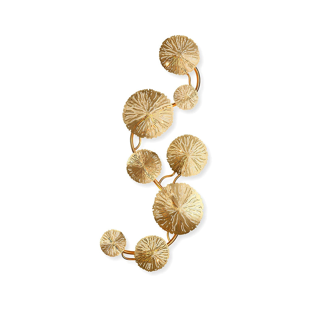 Lotus Leaf Branch Wall Sconce by Bling Lighting Studio
