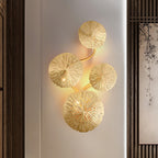 Lotus Leaf Branch Wall Sconce by Bling Lighting Studio