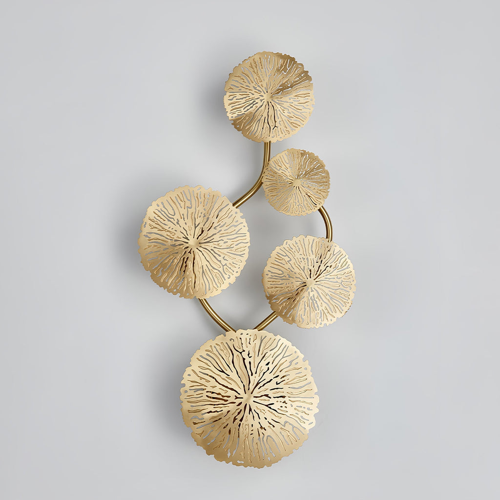 Lotus Leaf Branch Wall Sconce product image