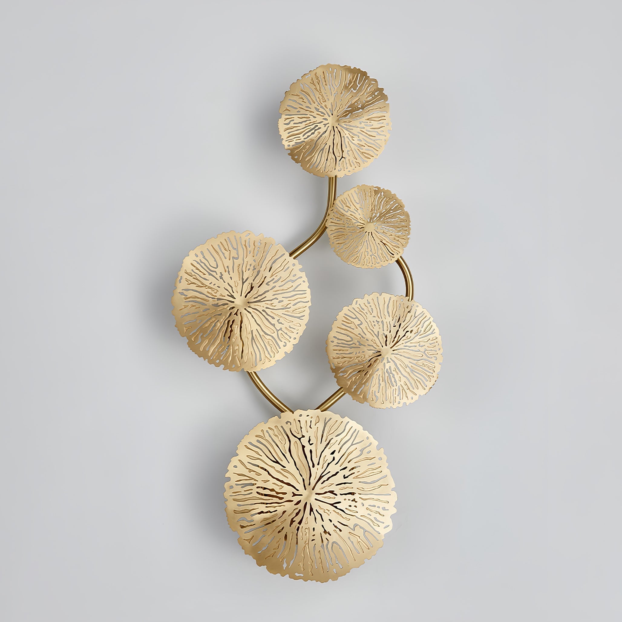 Lotus Leaf Branch Wall Sconce product image