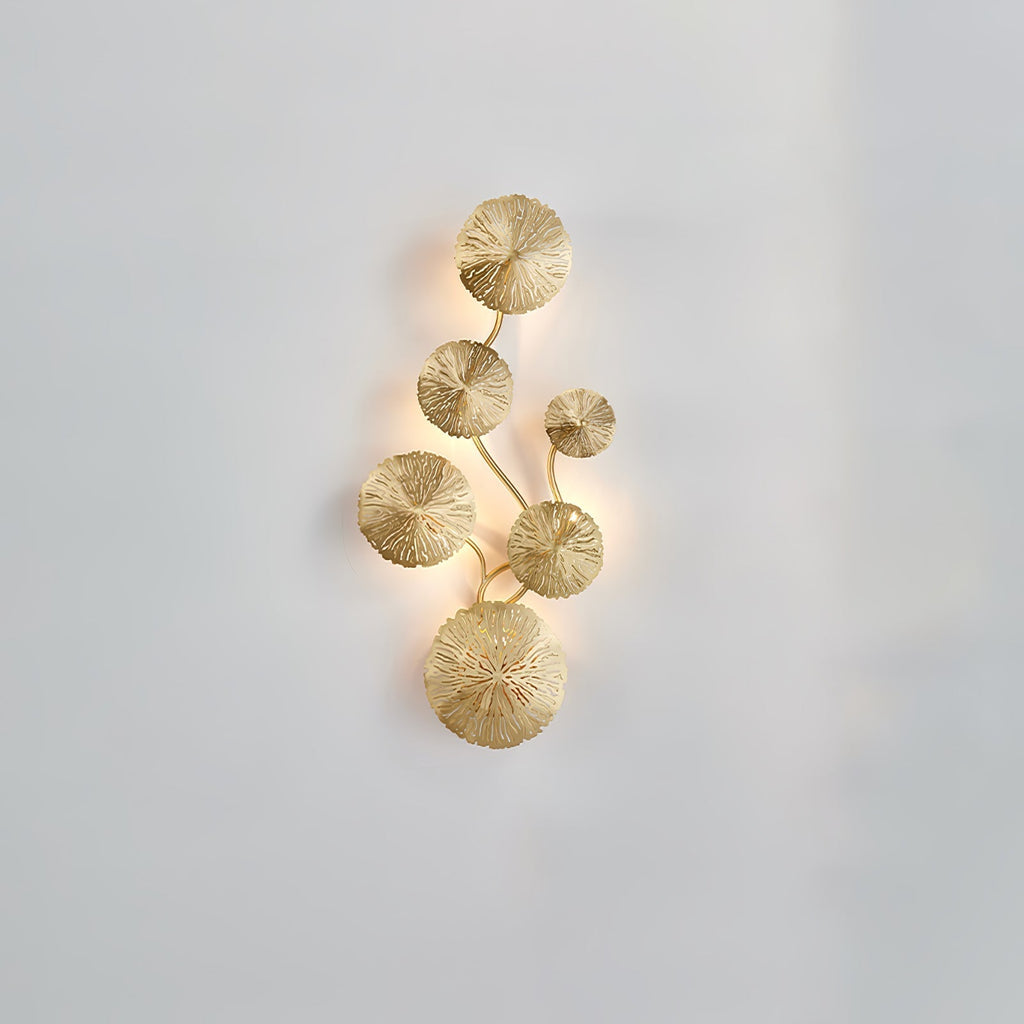 Lotus Leaf Branch Wall Sconce product image
