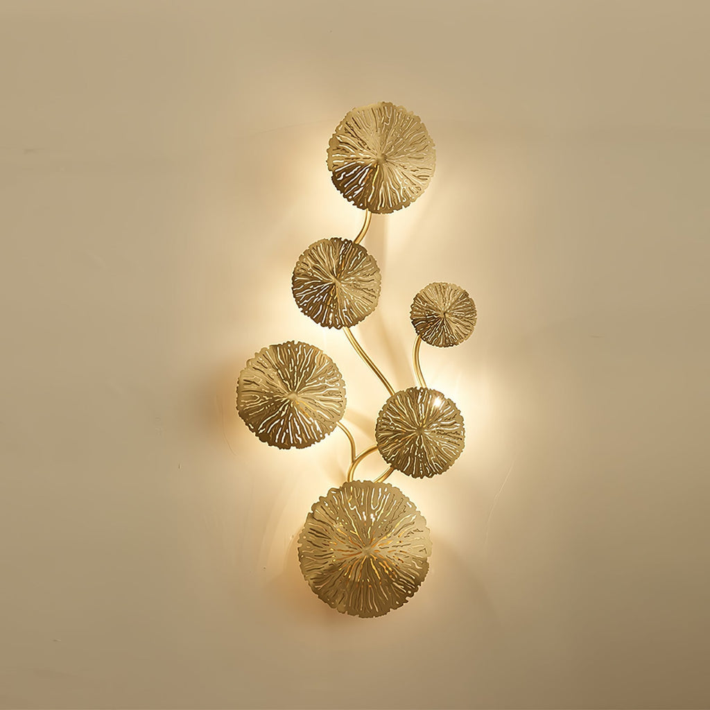 Lotus Leaf Branch Wall Sconce product image