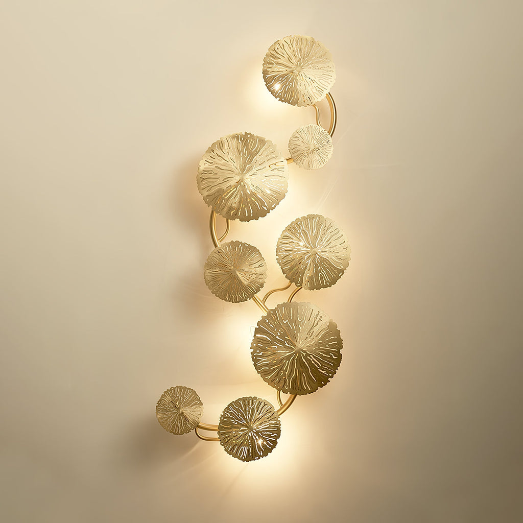 Lotus Leaf Branch Wall Sconce product image