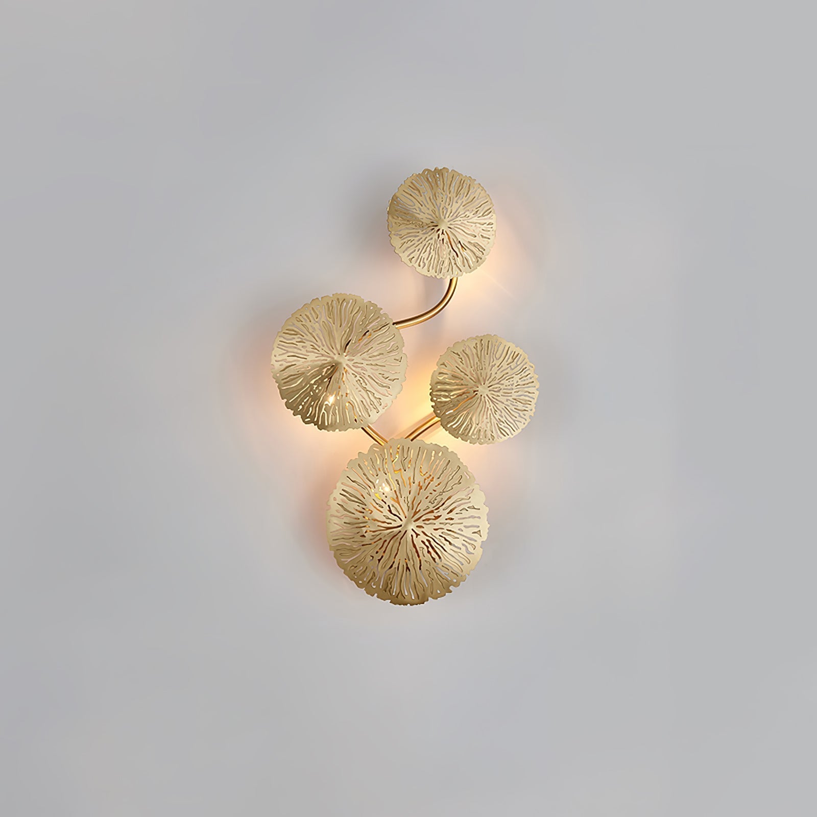 Lotus Leaf Branch Wall Sconce product image