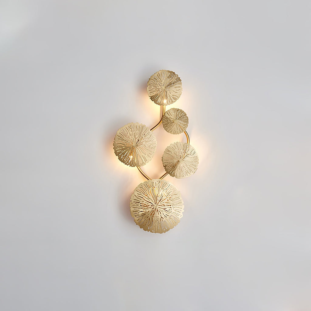 Lotus Leaf Branch Wall Sconce product image
