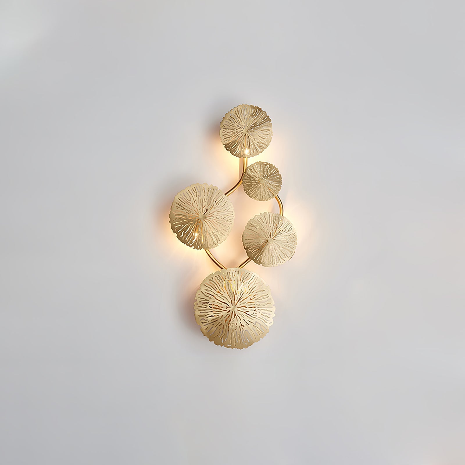 Lotus Leaf Branch Wall Sconce product image