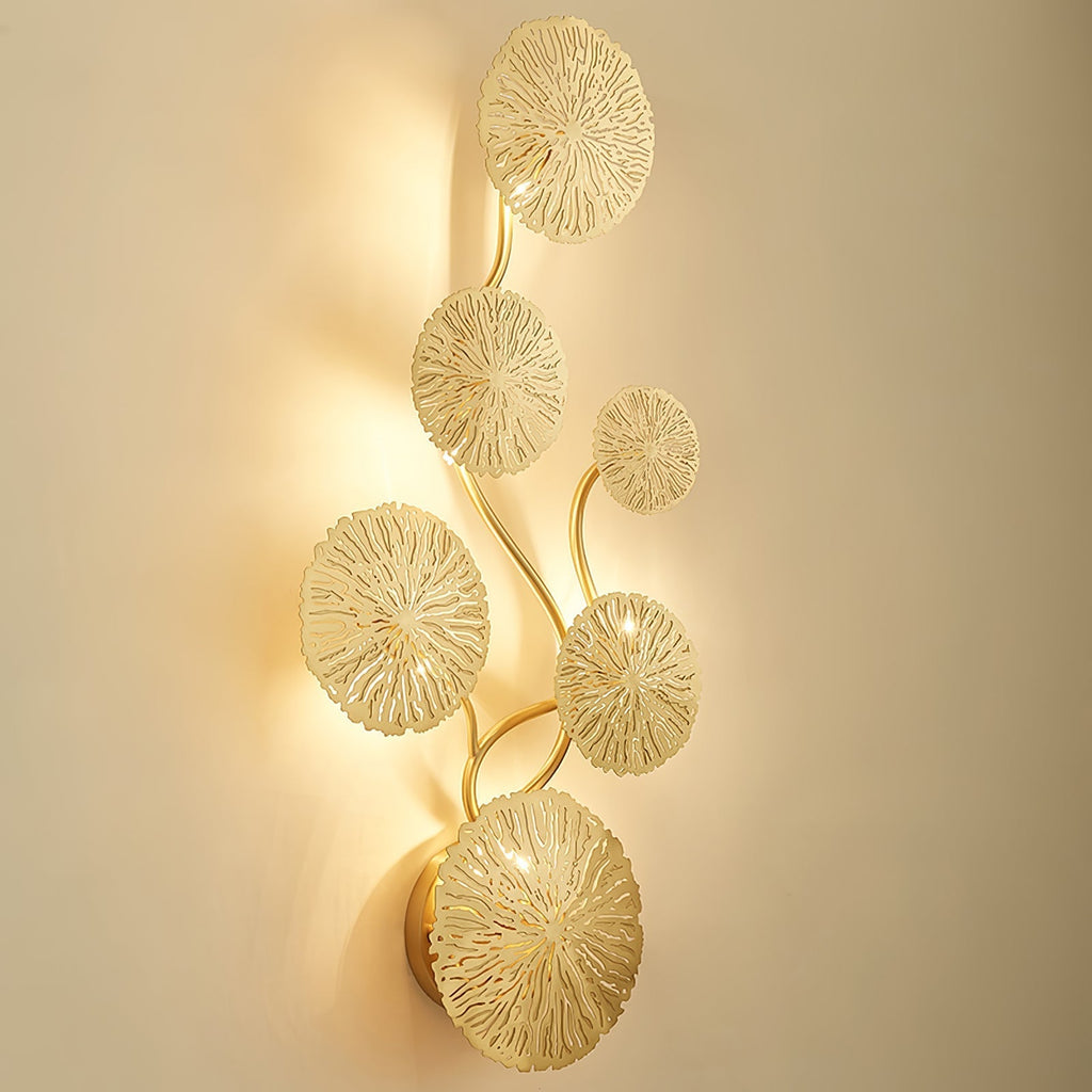 Lotus Leaf Branch Wall Sconce product image