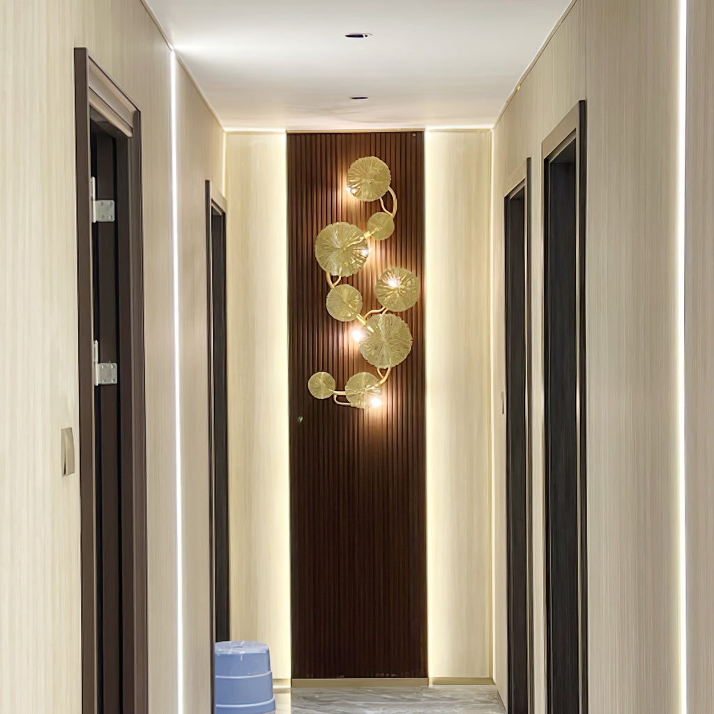 Lotus Leaf Branch Wall Sconce product image