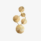 Lotus Leaf Branch Wall Sconce by Bling Lighting Studio