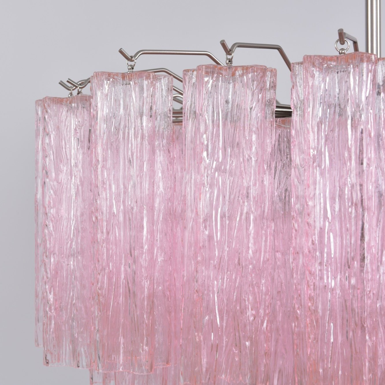 Luxury Murano Rosa Tube Chandelier product image