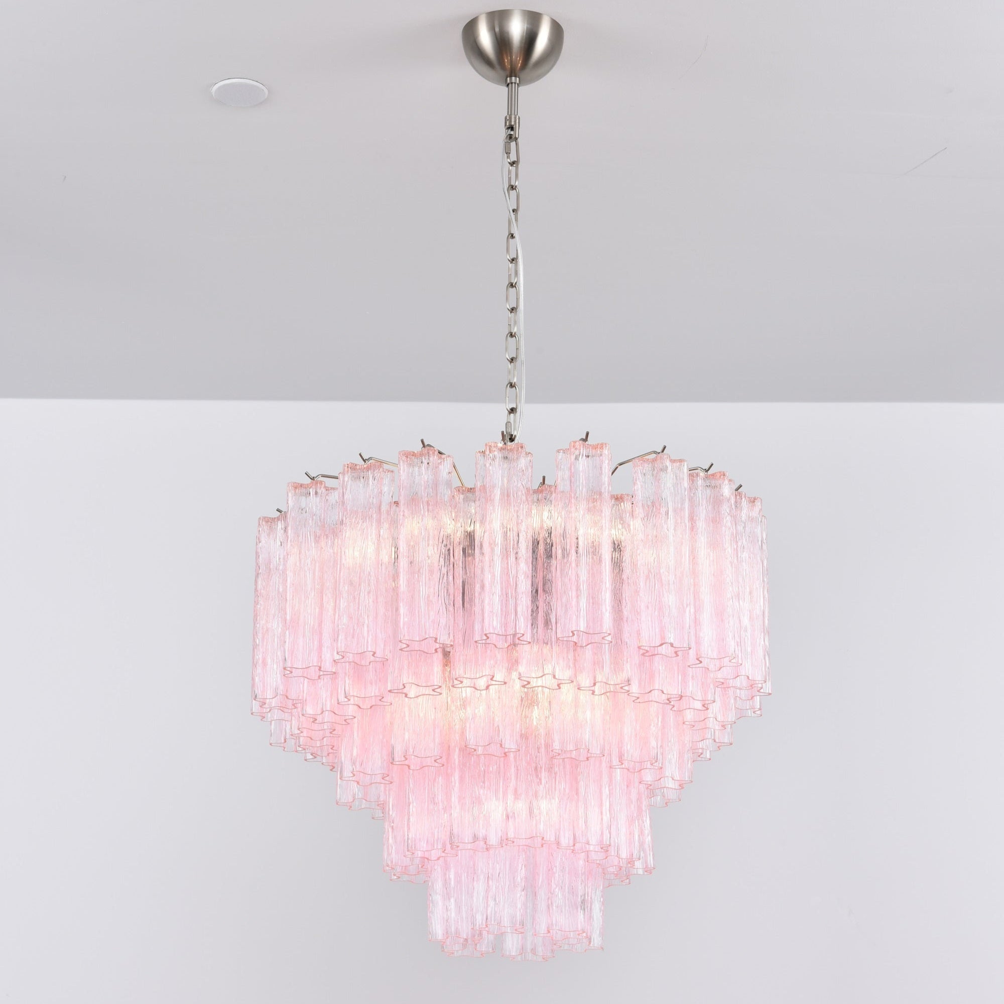 Luxury Murano Rosa Tube Chandelier product image