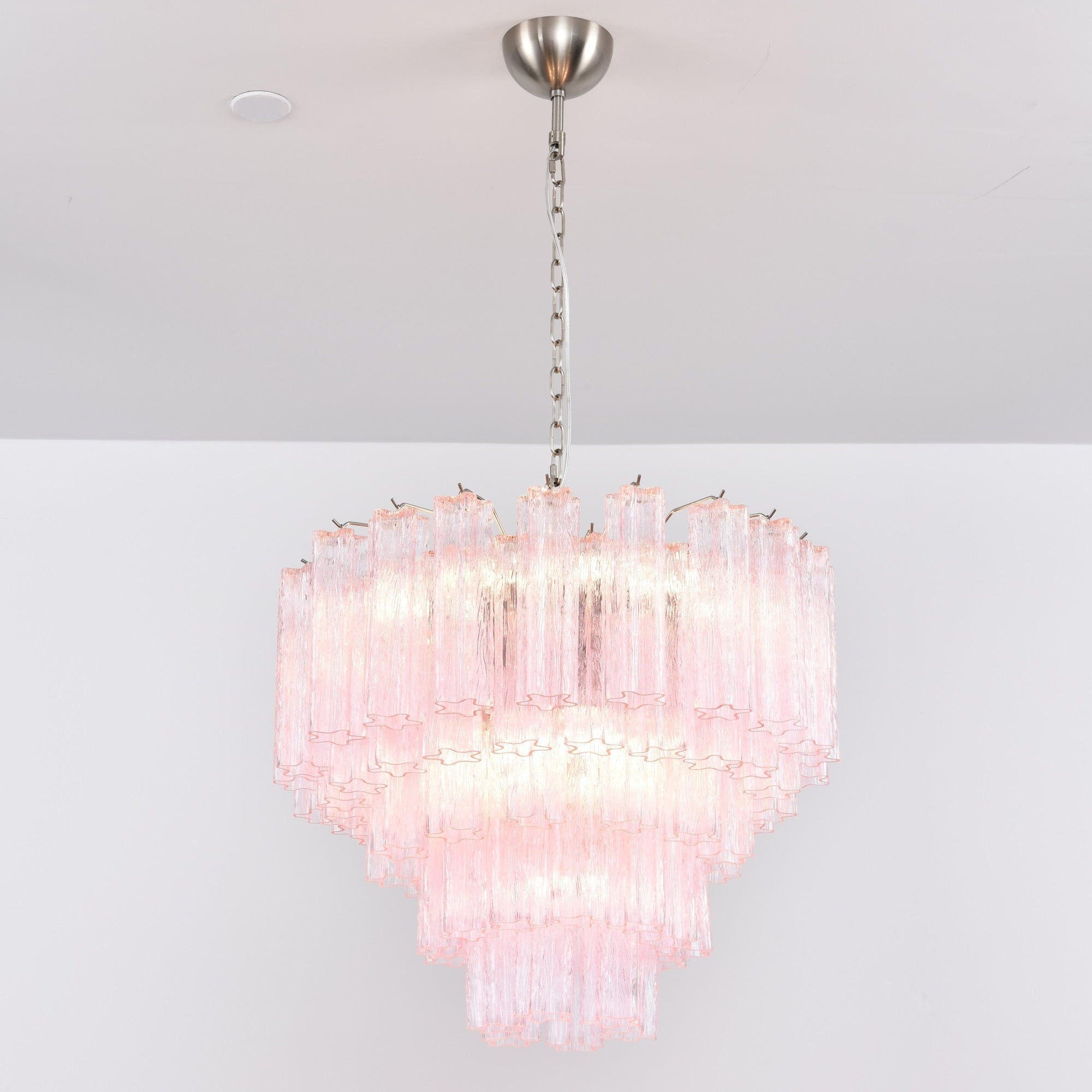 Luxury Murano Rosa Tube Chandelier product image