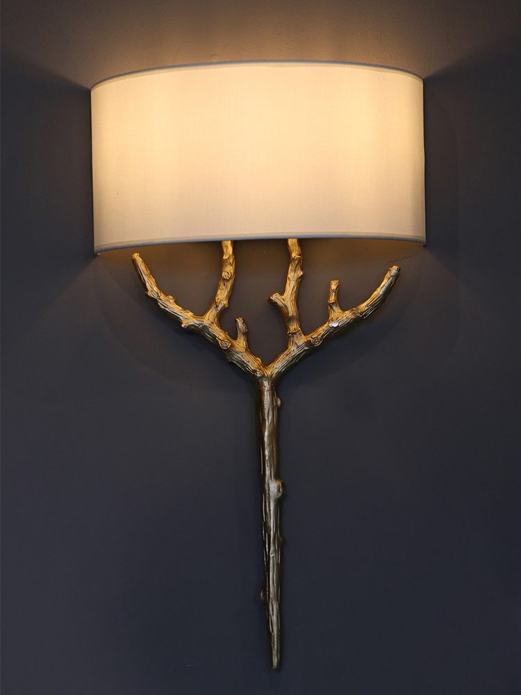 Lucky Branch Tree Wall Lamp by Bling Lighting Studio