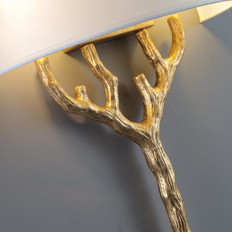 Lucky Branch Tree Wall Lamp by Bling Lighting Studio