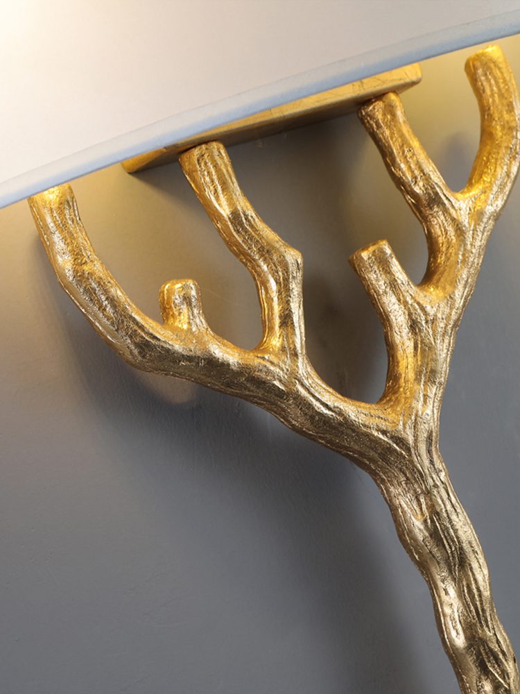 Lucky Branch Tree Wall Lamp by Bling Lighting Studio