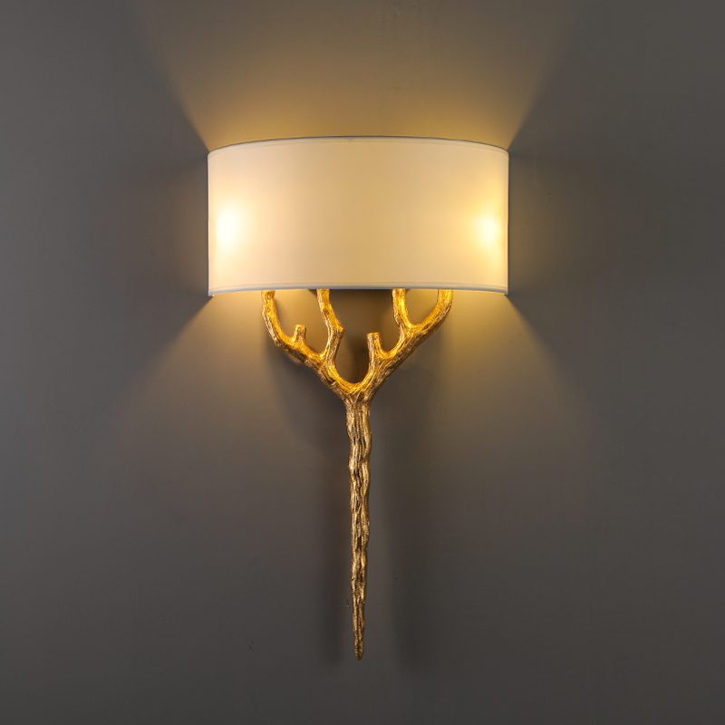 Lucky Branch Tree Wall Lamp by Bling Lighting Studio