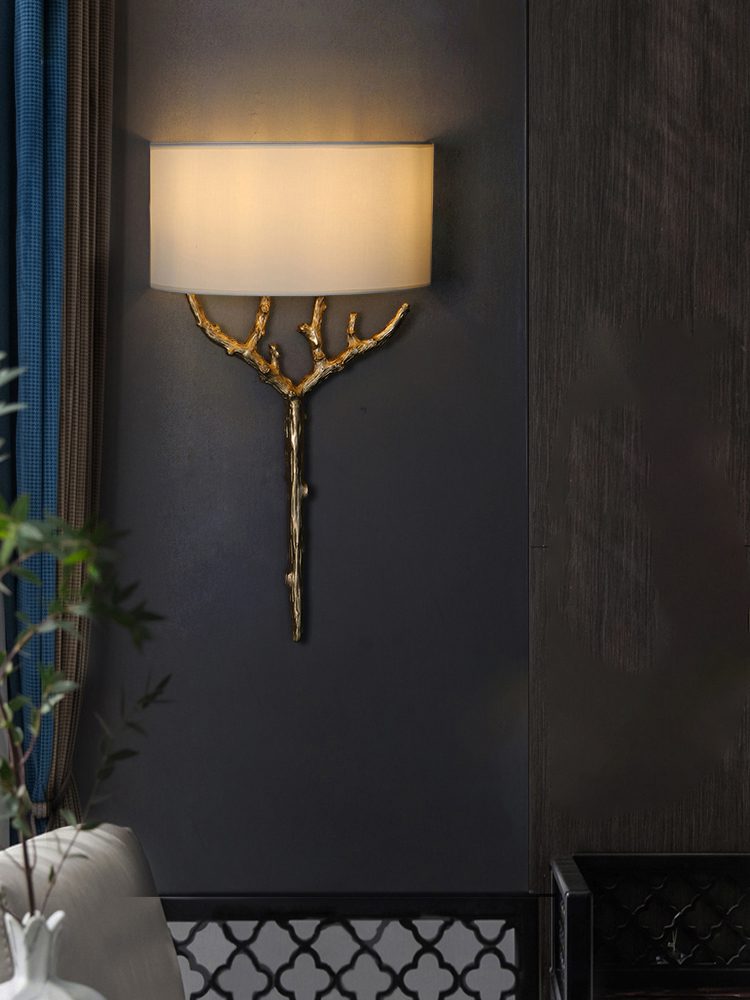 Lucky Branch Tree Wall Lamp by Bling Lighting Studio