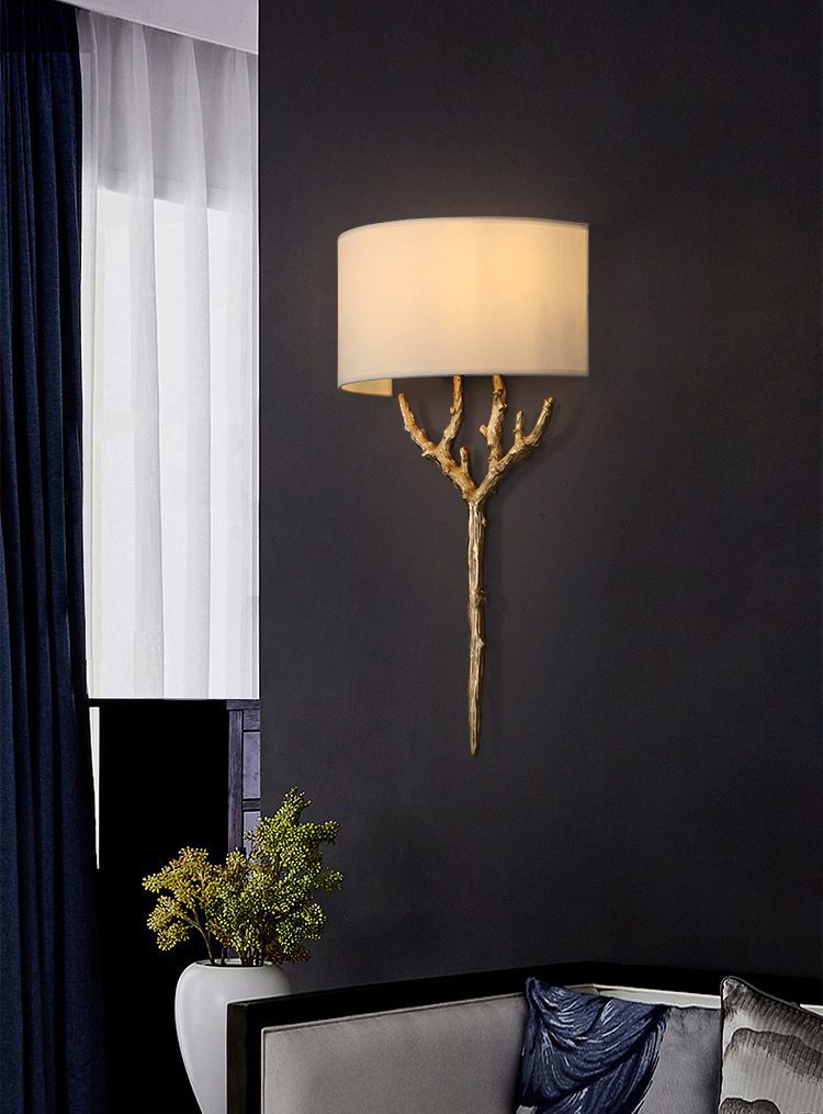 Lucky Branch Tree Wall Lamp by Bling Lighting Studio