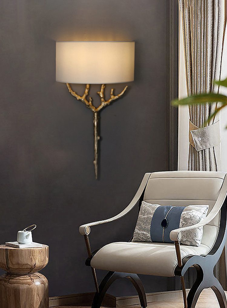 Lucky Branch Tree Wall Lamp by Bling Lighting Studio