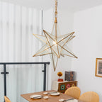 Luminara Murano Glass Star Chandelier
