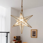 Luminara Murano Glass Star Chandelier