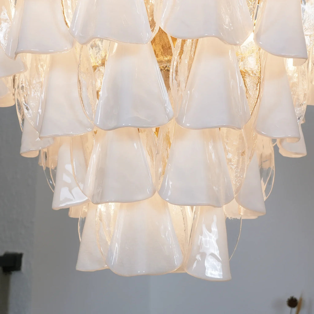 Lunara Murano Petal Glass Chandelier product image
