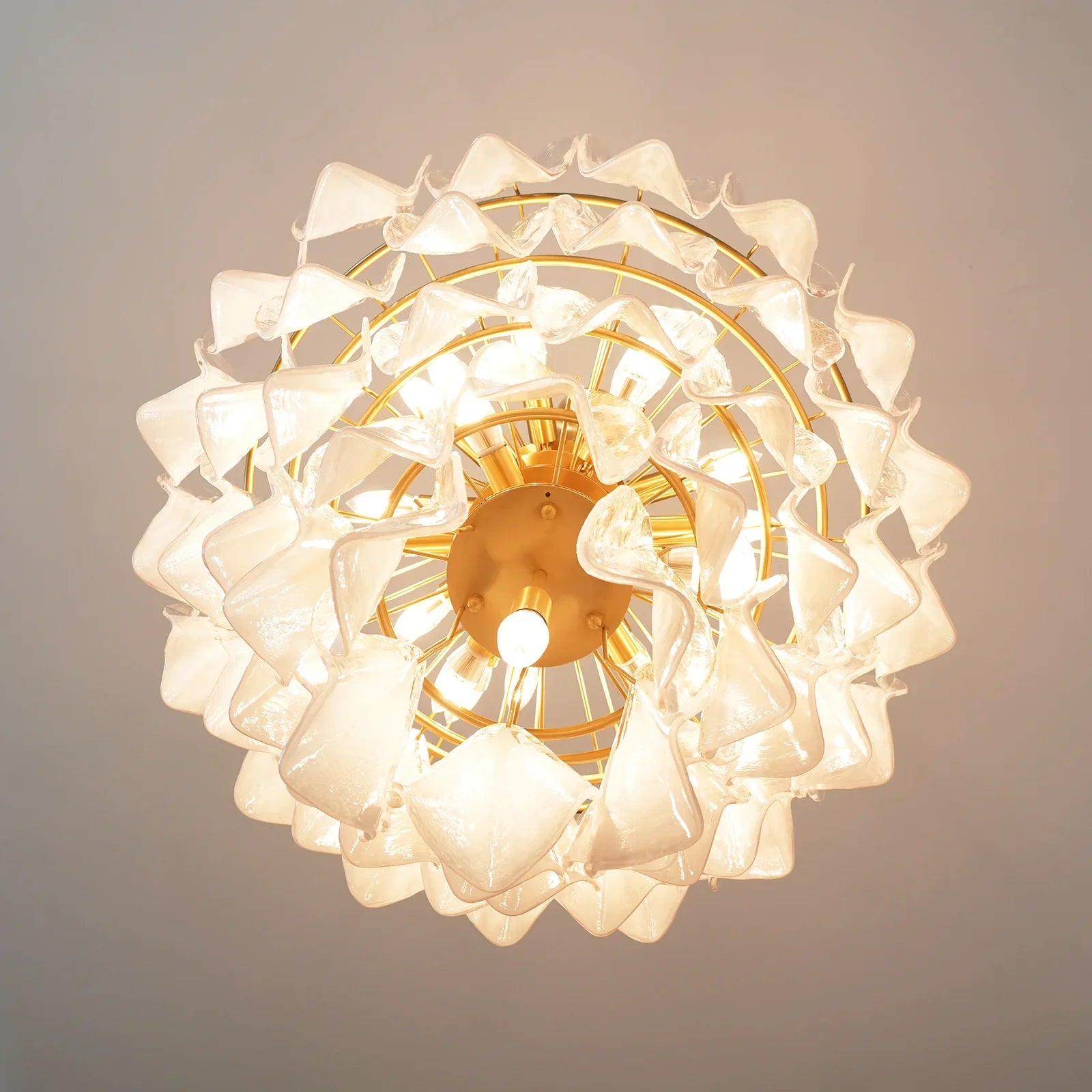 Lunara Murano Petal Glass Chandelier product image