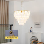 Lunara Murano Petal Glass Chandelier product image