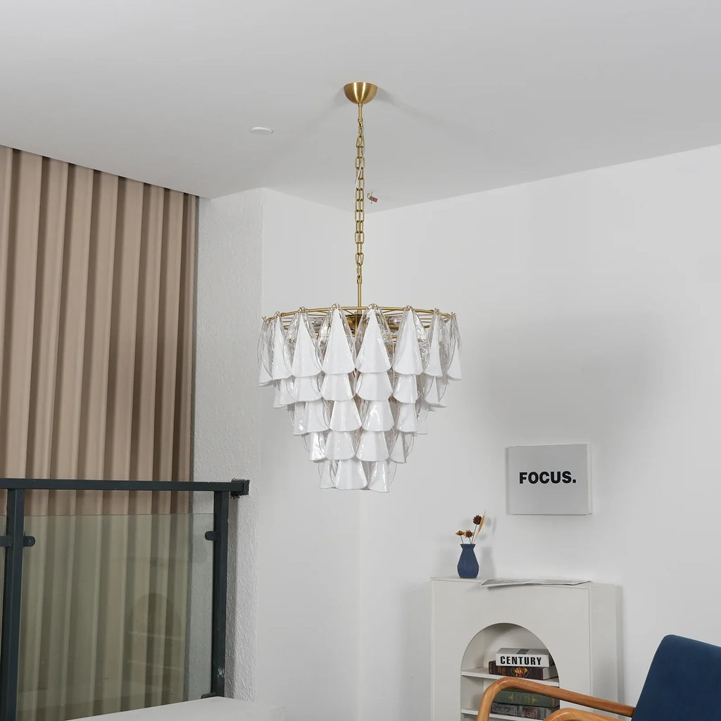 Lunara Murano Petal Glass Chandelier product image
