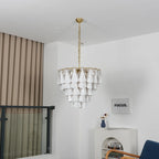 Lunara Murano Petal Glass Chandelier product image
